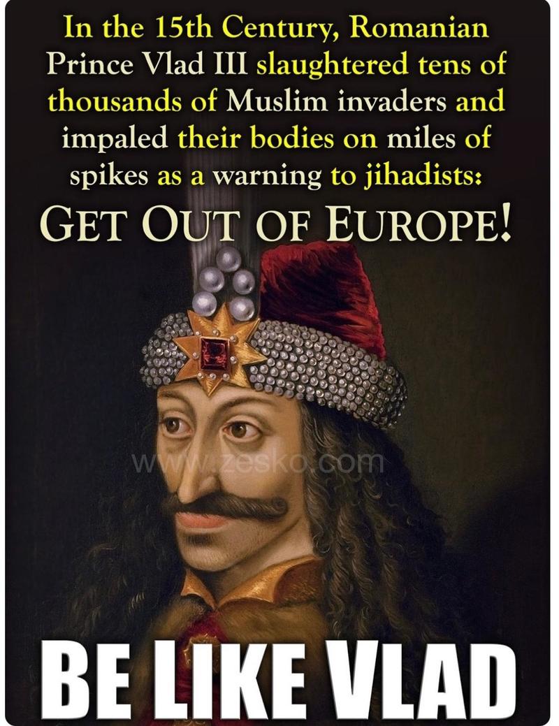 “Kazıklı Voyvoda gibi olun!”: Avrupa’da İslamofobi niçin yükseliyor?