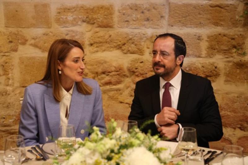 Metsola’nın “Kıbrıs” ziyareti!