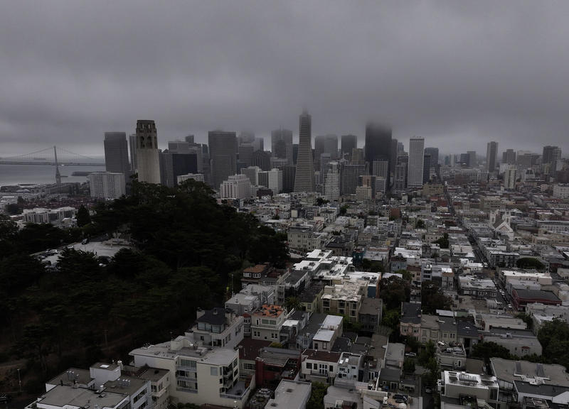 California's 400-mile blanket of 'radiation' fog spills into Bay Area