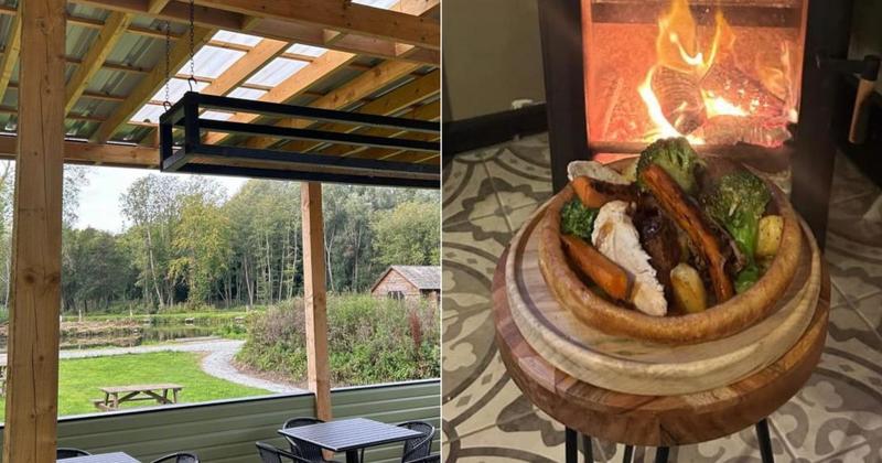 Fishing lake café launching roast dinners Fishing lake café launching roast dinners