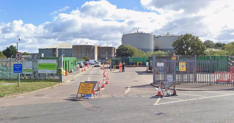 Recycling centre reopens after fire