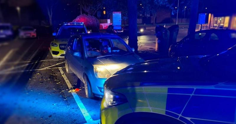 16-year-old caught driving four friends to McDonald's