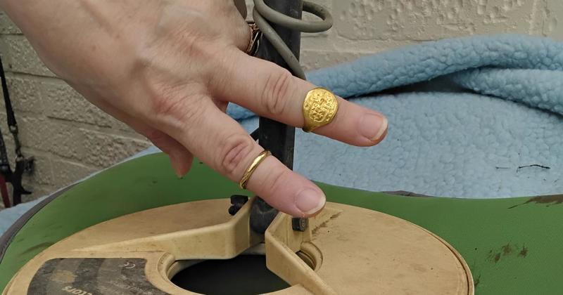 Rare rings with link to Lord Nelson sell for £18k after being found in Norfolk field