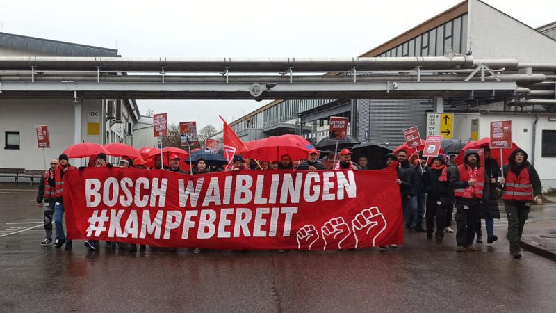 Stuttgart: Kämpferische Metallarbeiter:innen organisieren sich gegen Massenentlassungen
