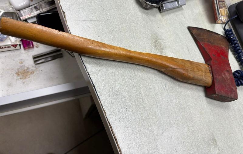 Man arrested for chasing people with an axe in an Ashdod park, police say Man arrested for chasing people with an axe in an Ashdod park, police say