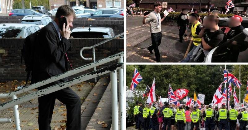 Ex-soldier fined for assaulting EDP reporter at protest