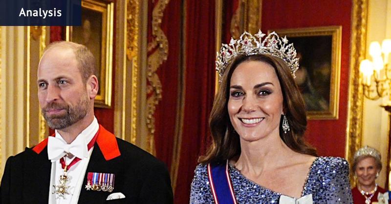 Princess of Wales chooses tiara with love story for state banquet