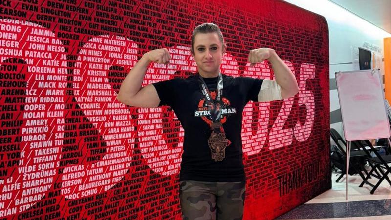 Alessandra Menaglio strongwoman: è fra le prime dieci donne più forti del mondo