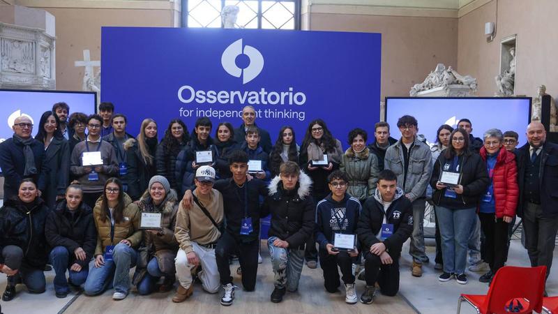 I ragazzi e le sfide del nostro tempo. L’Osservatorio premia gli studenti I ragazzi e le sfide del nostro tempo. L’Osservatorio premia gli studenti