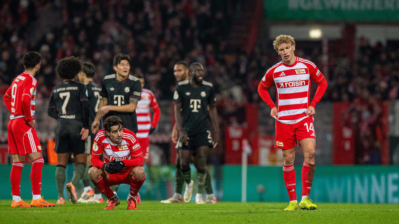 1. FC Union verliert Pokalfight gegen die Bayern : Eine vergebene Chance auf den ganz großen Wurf