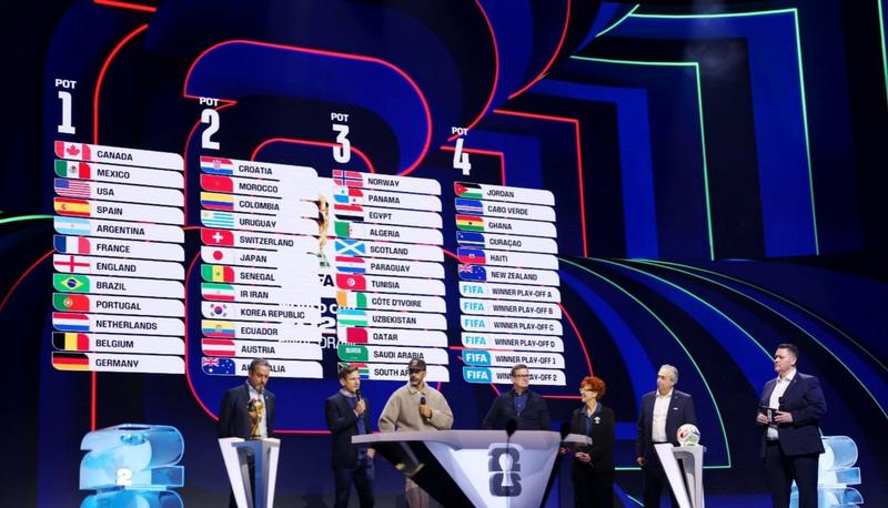 FIFA world cup trophy arrives in Washington DC as city prepares for historic final draw FIFA world cup trophy arrives in Washington DC as city prepares for historic final draw