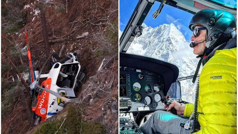 Elicottero precipitato in Valmalenco: il pilota ha evitato una strage. Chi è Maurizio Folini, lo specialista dei salvataggi in alta quota