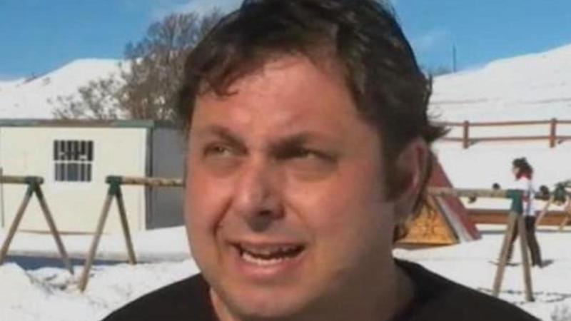 Stazione sciistica chiusa per lavori. 