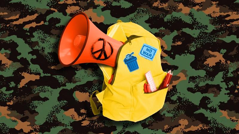 Streikender Schüler: „Wir haben keine Lust zu lernen, wie man tötet“