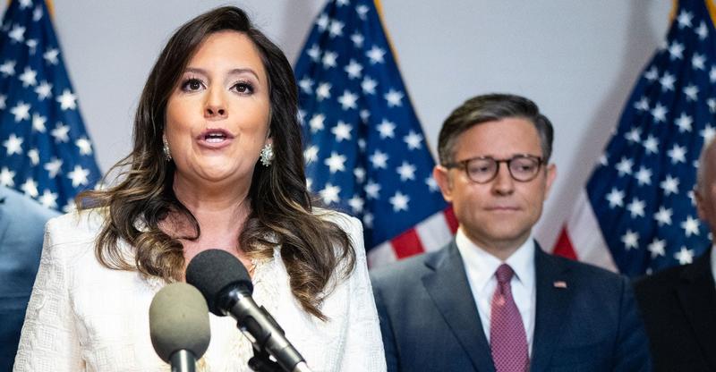 Stefanik and Johnson War Over House GOP Leadership Stefanik and Johnson War Over House GOP Leadership