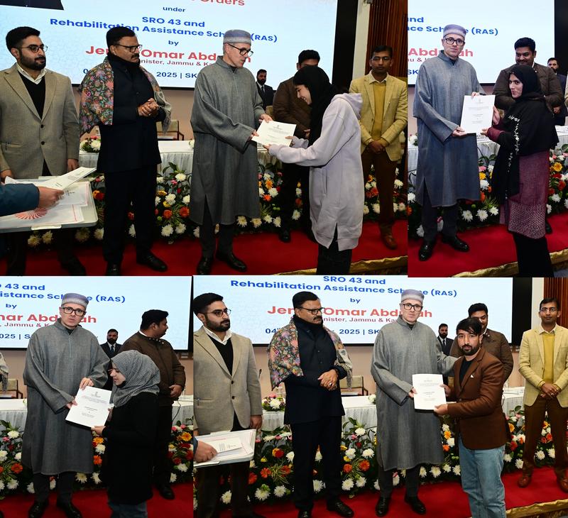 CM distributes ‘compassionate appointment orders’