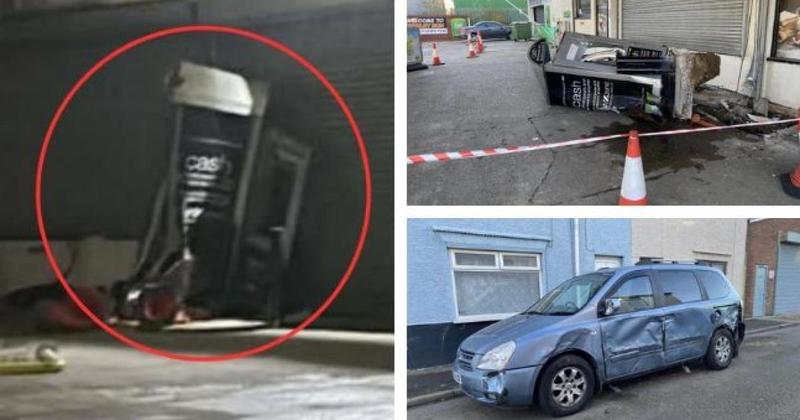 Second suspect in JCB cash machine ram-raid still on the loose