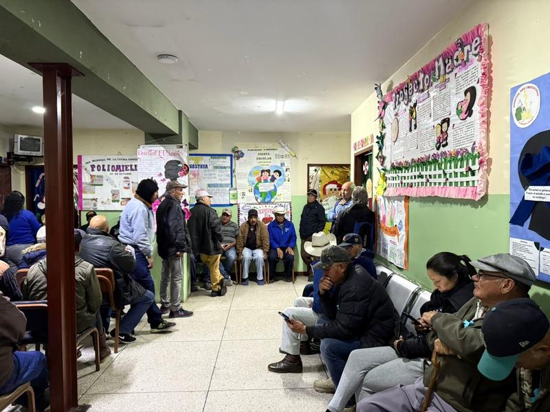 Especialistas del Iahula atendieron a 85 pacientes en despistaje de cáncer de próstata en Mucuchíes Especialistas del Iahula atendieron a 85 pacientes en despistaje de cáncer de próstata en Mucuchíes