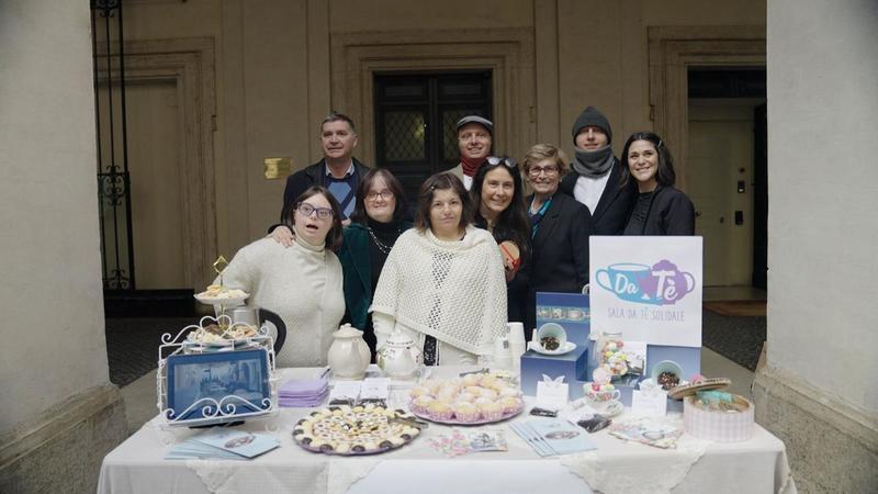 Sala da Tè Solidale, i ragazzi da Cento a Palazzo Chigi