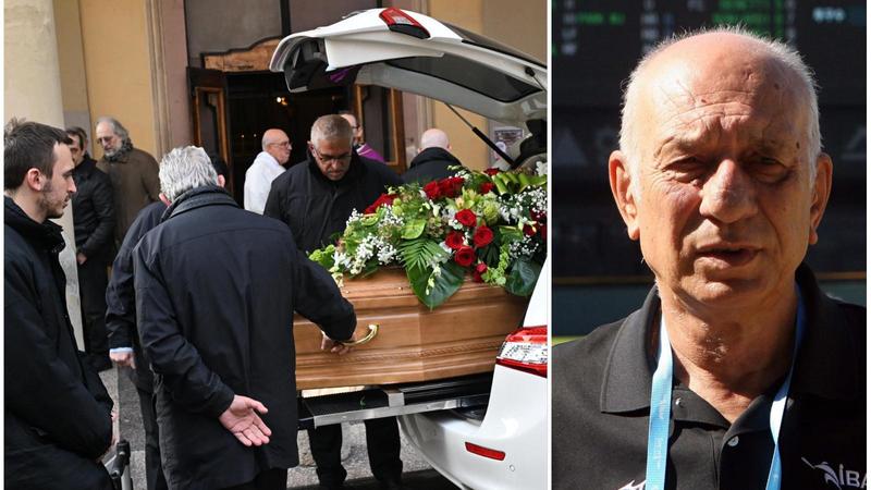 Renato Ferrini, al funerale del prof fotografo tanti colleghi e sportivi commossi: “Sapeva cogliere l’attimo come pochi”