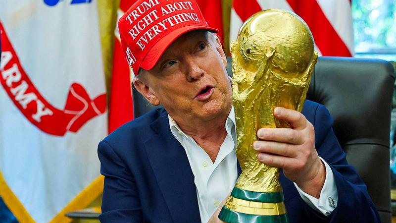 Fotballfest i Trumps skygge Fotballfest i Trumps skygge
