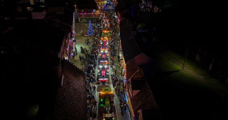 Tractors will be decorated with fairy lights for return of Christmas convoy