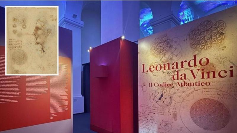 Dai bozzetti di anatomia femminile alla lista della spesa: Leonardo si «rivela» nel chiostro di Santa Chiara Dai bozzetti di anatomia femminile alla lista della spesa: Leonardo si «rivela» nel chiostro di Santa Chiara