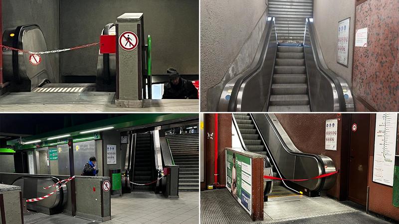 Scale mobili della metropolitana ferme: cosa sta succedendo a Milano? Guasti, vandalismi ma anche sostituzioni programmate