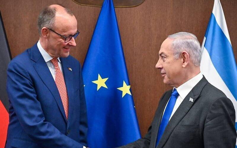 Hosting friendly German leader, Israel looks to put war-battered ties back on track