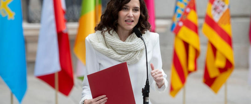 Ayuso, en el Día de la Constitución: 