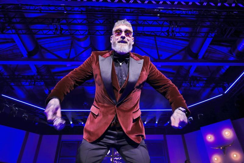 Sidos Weihnachtsshow in der Columbiahalle: Engel werden nicht von der Bühne getreten