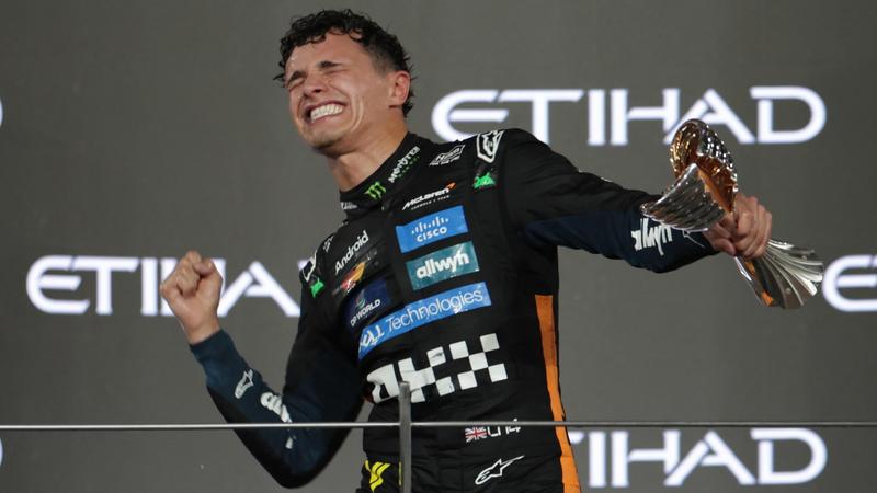 Lando Norris campione del mondo (per due punti). Verstappen domina ad Abu Dhabi, ma non basta /
