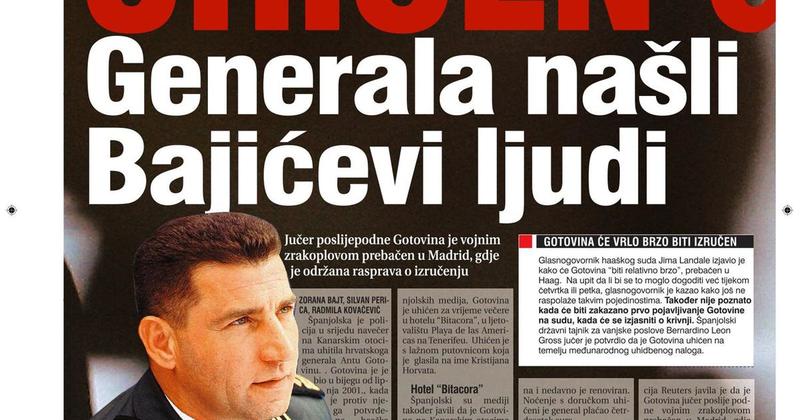 Noć kada je lociran Ante Gotovina: Za njim su tragale svjetske obavještajne službe, a Amerikanci nudili 5 milijuna dolara nagrade