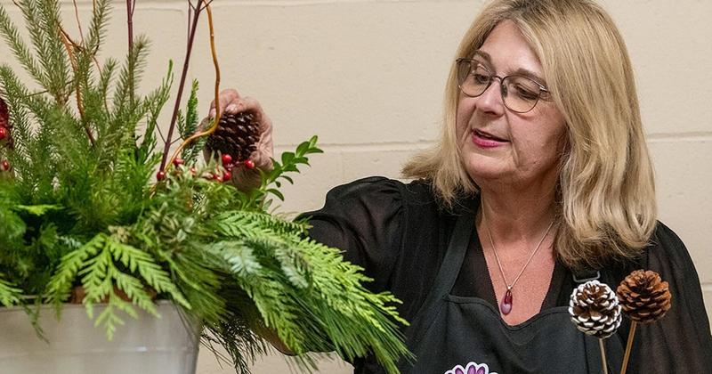 Christmas decorating with Griffin’s