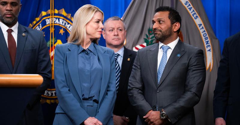 Pipe-Bomb Suspect’s Arrest Solidifies Patel’s Standing Pipe-Bomb Suspect’s Arrest Solidifies Patel’s Standing