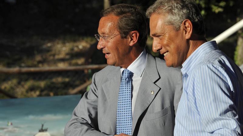 Atreju Ritorno al futuro, Fini e Rutelli insieme sul palco. Il leader di An mancava da 13 anni Atreju Ritorno al futuro, Fini e Rutelli insieme sul palco. Il leader di An mancava da 13 anni