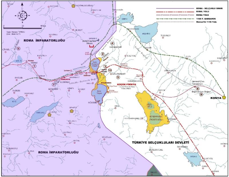 Miryokefalon harbinin yeri savaşları Miryokefalon harbinin yeri savaşları