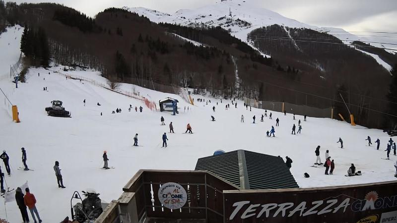 Sull’Appennino assalto alla neve: 