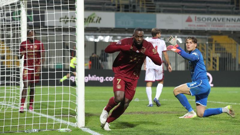 Ravenna, dall’incubo al tripudio: Okaka al 103’ fa esplodere il Benelli