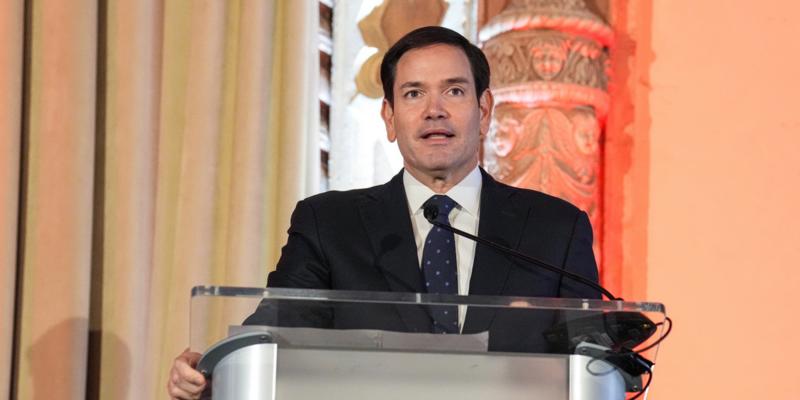 There Can Be No Peace With Marco Rubio Around