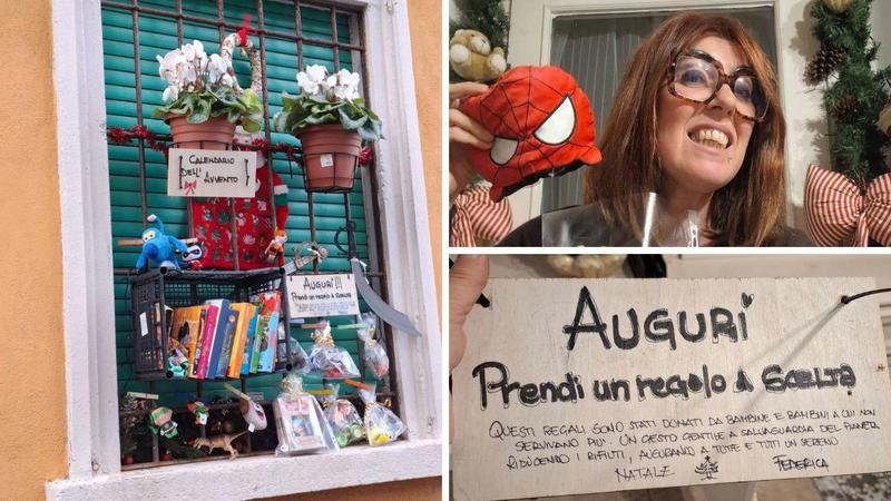 Livorno, doni solidali alla finestra di Fede: «Il mio calendario dell’Avvento all’insegna del riuso» Livorno, doni solidali alla finestra di Fede: «Il mio calendario dell’Avvento all’insegna del riuso»