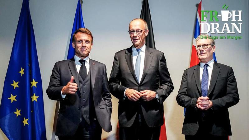 FR-üh dran: Ukraine-Runde in London – Merz, Macron & Co. feilen am Friedensplan