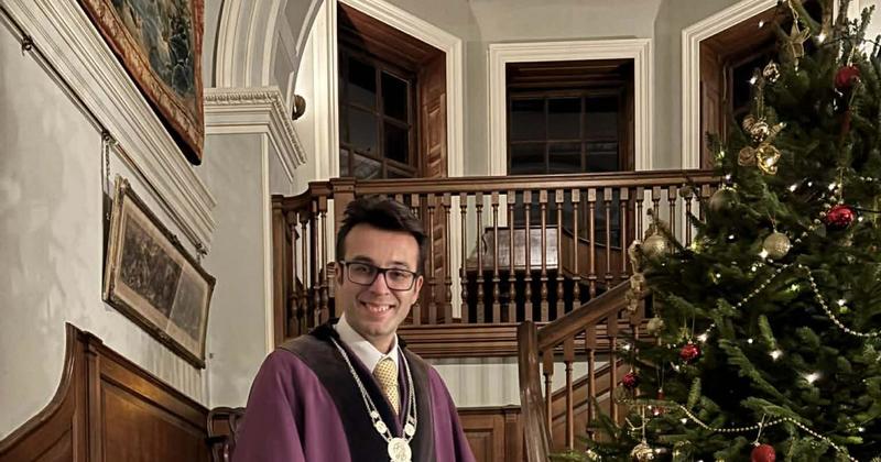 Tearoom owner takes on historic role in market town