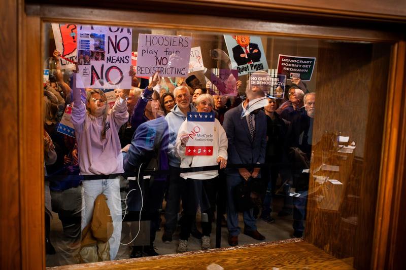 Indiana Statehouse Rocked by Protests as Republicans Try to Rig Maps