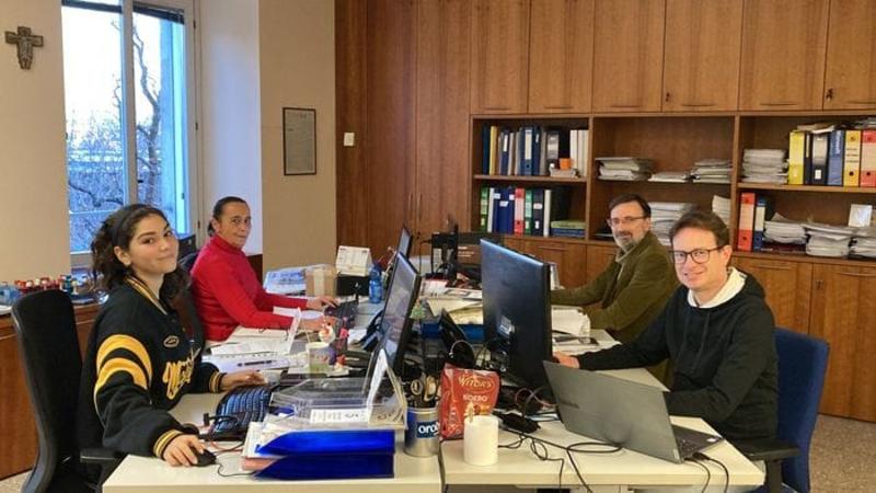 «Qui ascoltiamo le voci dei nostri lettori». La macchina degli abbonamenti a L’Eco di Bergamo «Qui ascoltiamo le voci dei nostri lettori». La macchina degli abbonamenti a L’Eco di Bergamo