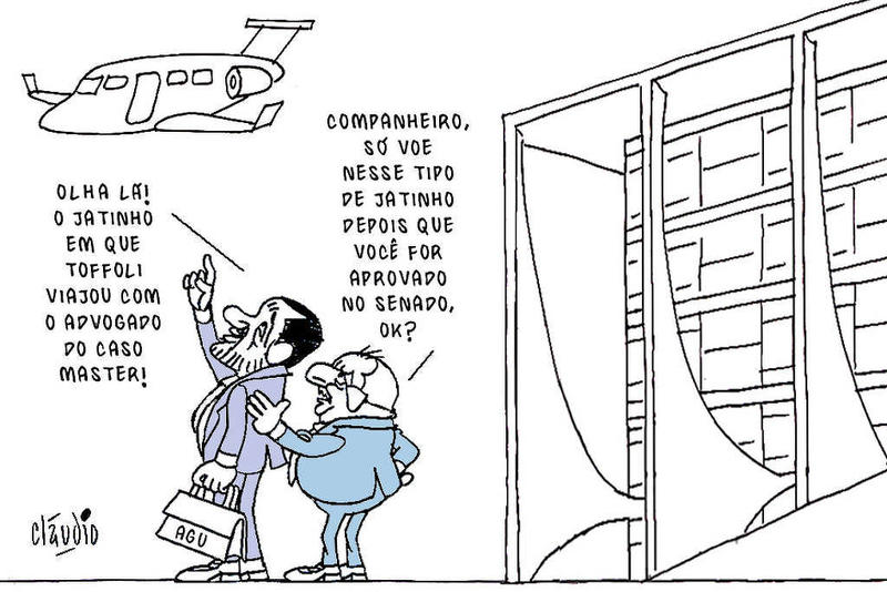 Messias, Toffoli e jatinho