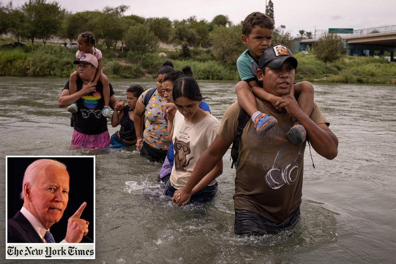 The NY Times suddenly discovers the Biden border crisis — long after it matters