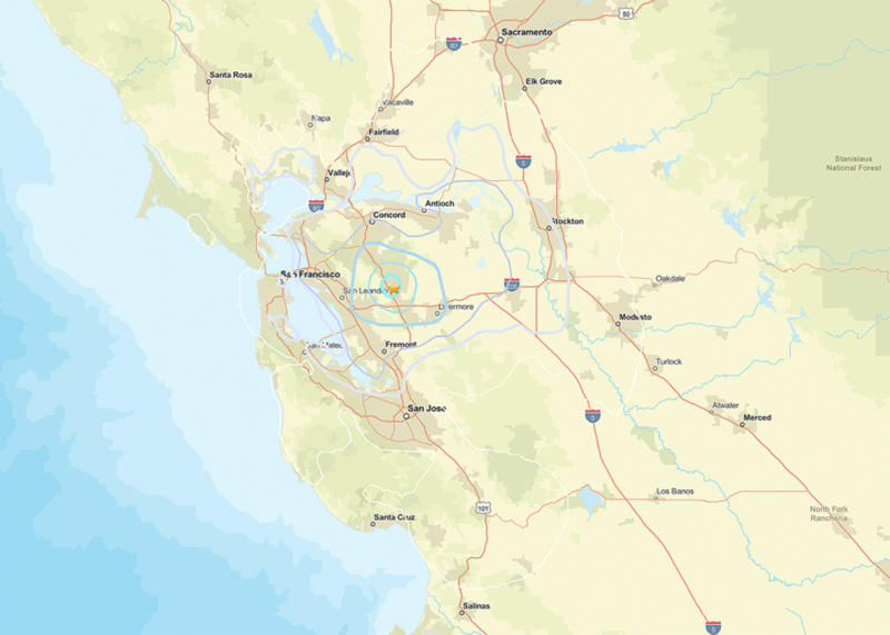 'Flare-up' of Bay Area earthquakes continues into afternoon