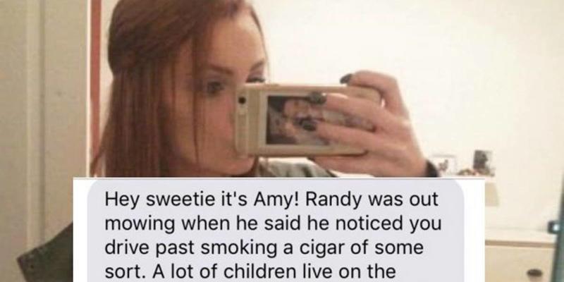 Snooping mom who thought she caught teen babysitter smoking a cigar was hilariously wrong