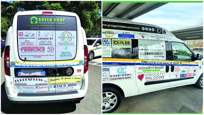 Furgoni del volontariato tappezzati di pubblicità: «Sono fuori legge. Facciamo causa» Furgoni del volontariato tappezzati di pubblicità: «Sono fuori legge. Facciamo causa»